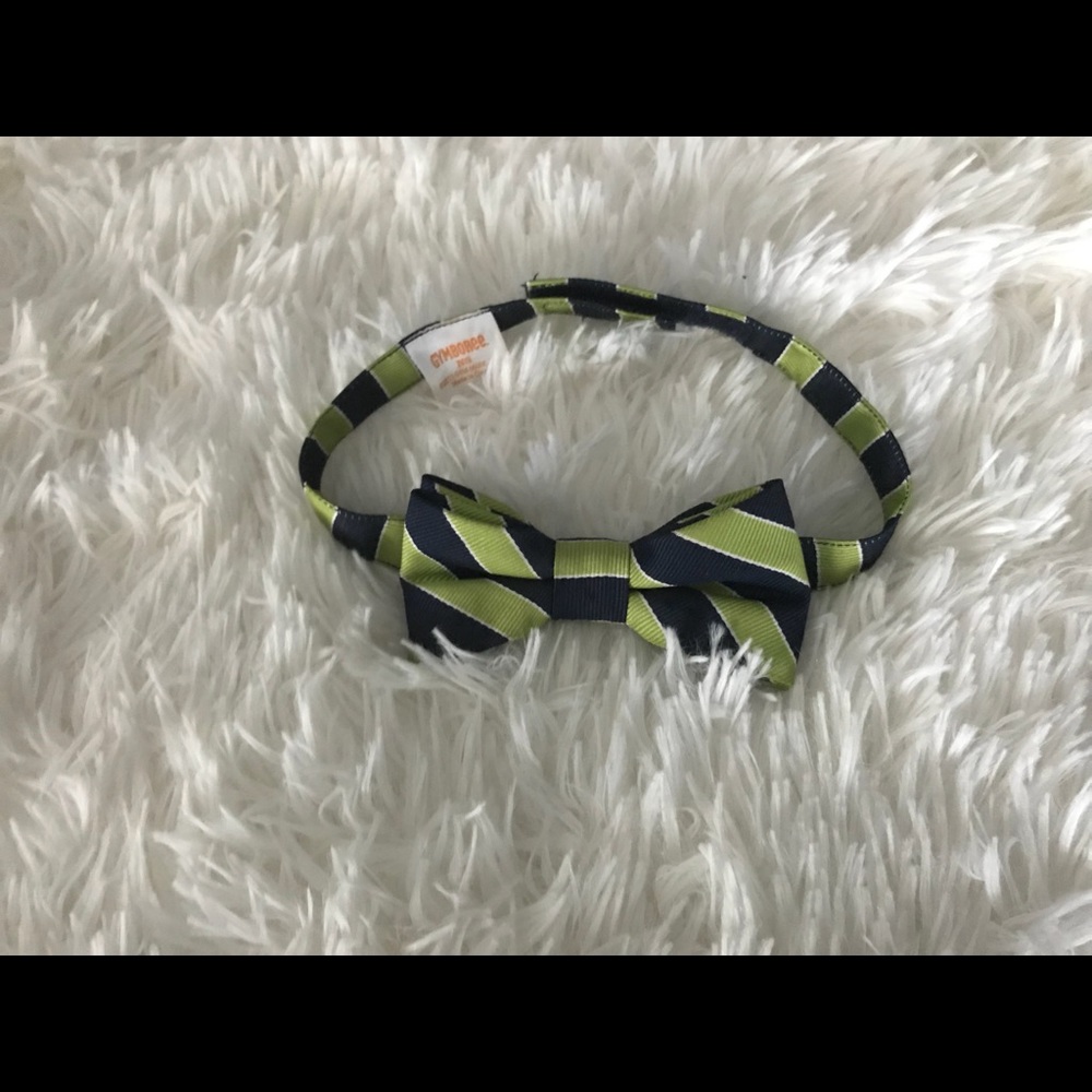 Toddler boy Striped Bow tie